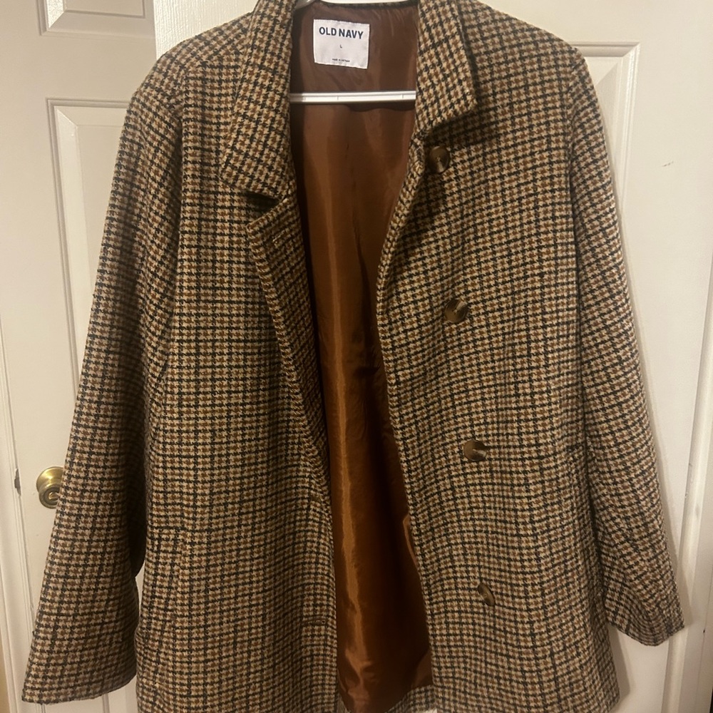 Brown blazer